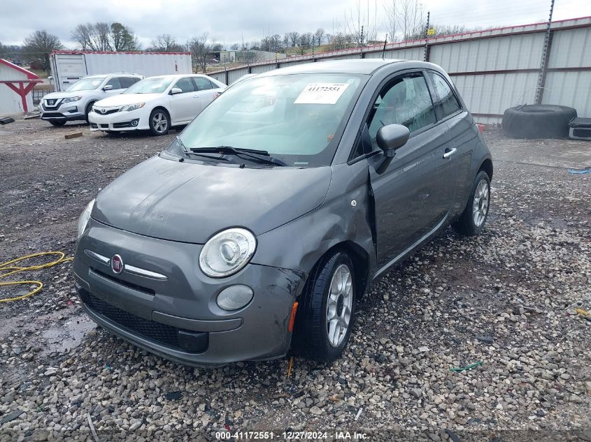 2012 Fiat 500 Pop VIN: 3C3CFFAR8CT336079 Lot: 41172551