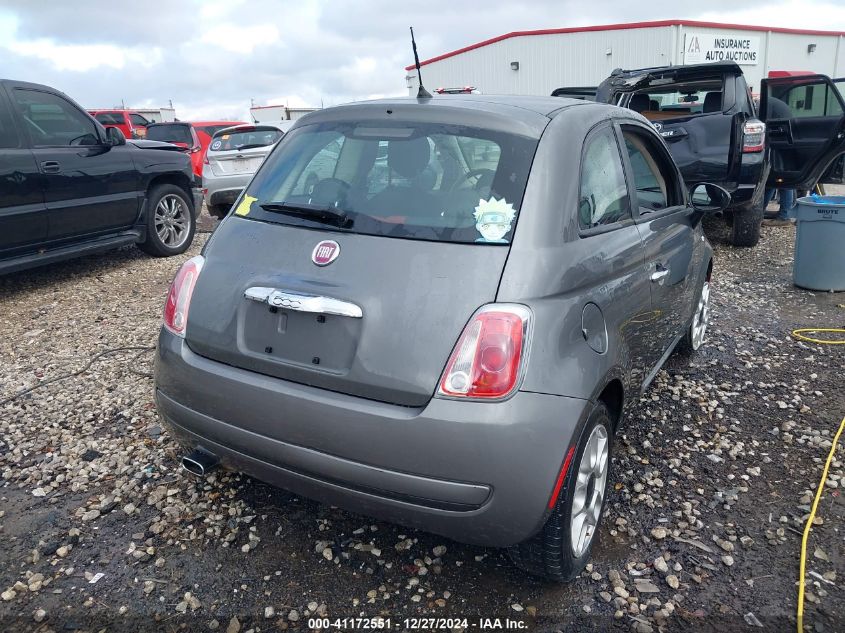 2012 Fiat 500 Pop VIN: 3C3CFFAR8CT336079 Lot: 41172551