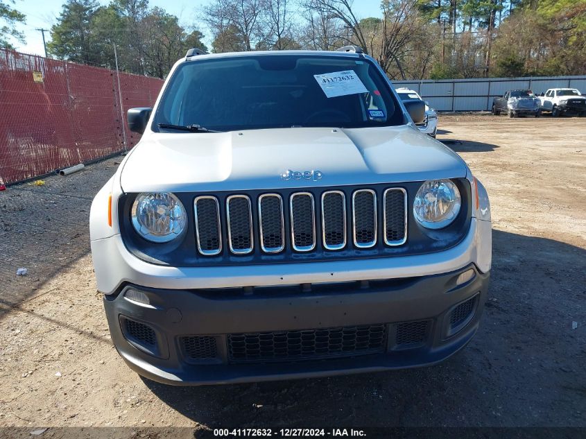 2018 Jeep Renegade Sport 4X4 VIN: ZACCJBAB6JPH60564 Lot: 41172632