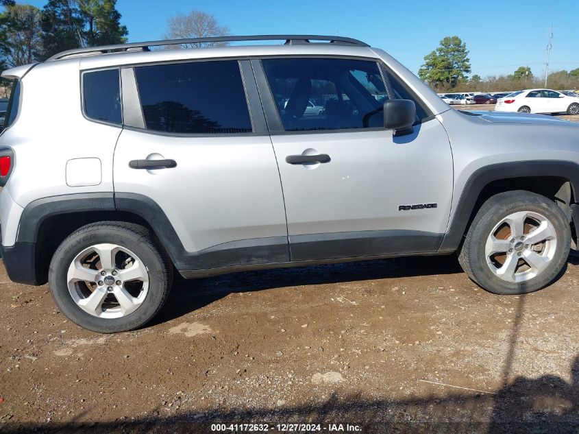 2018 Jeep Renegade Sport 4X4 VIN: ZACCJBAB6JPH60564 Lot: 41172632