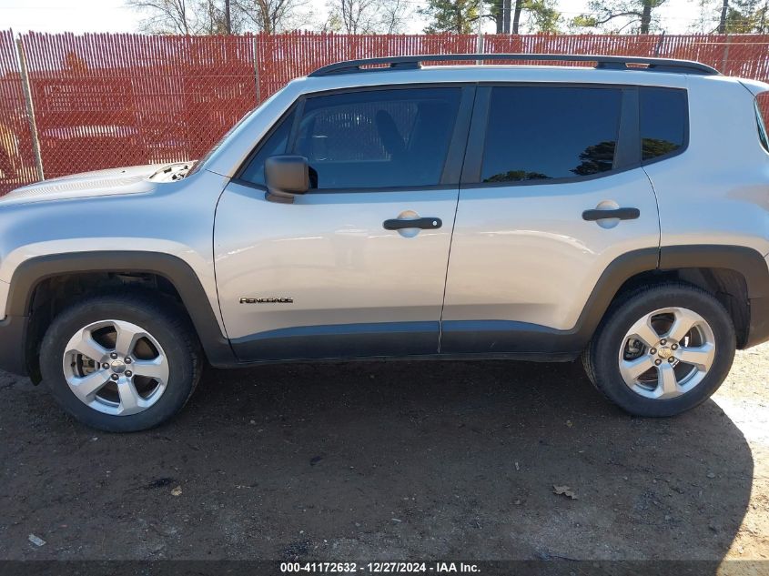 2018 Jeep Renegade Sport 4X4 VIN: ZACCJBAB6JPH60564 Lot: 41172632