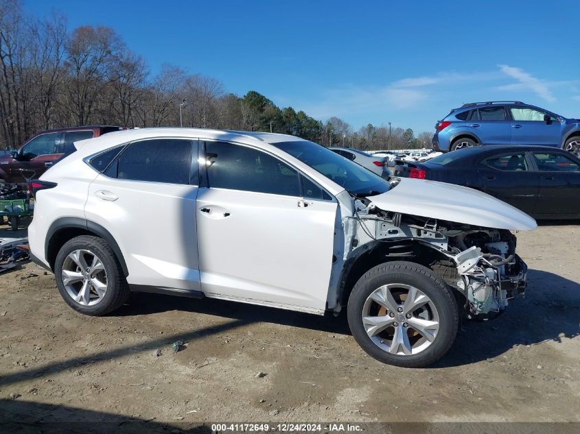 2017 Lexus Nx 200T VIN: JTJYARBZ5H2070896 Lot: 41172649