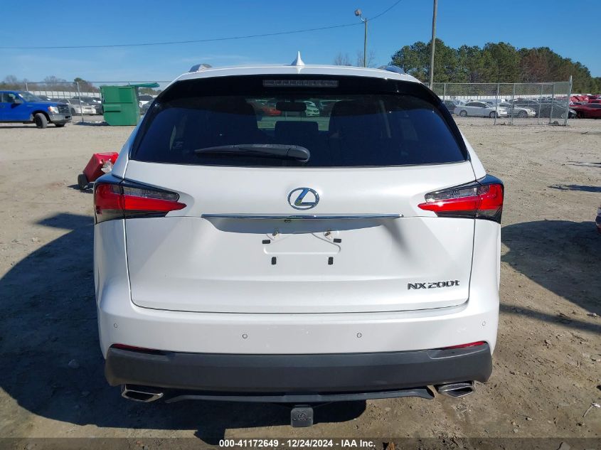 2017 Lexus Nx 200T VIN: JTJYARBZ5H2070896 Lot: 41172649