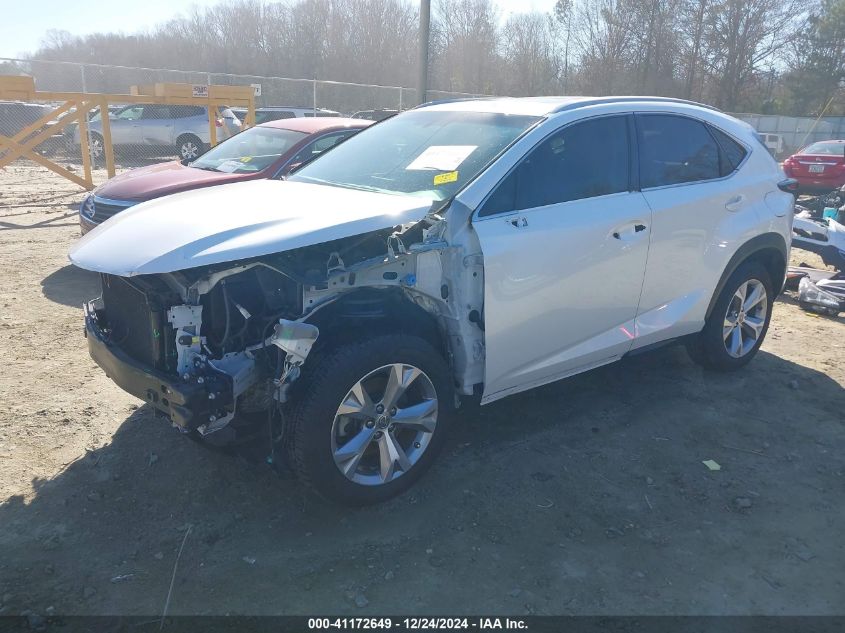 2017 Lexus Nx 200T VIN: JTJYARBZ5H2070896 Lot: 41172649