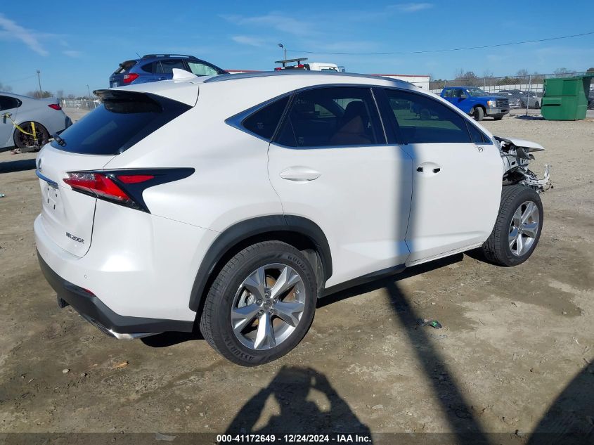 2017 Lexus Nx 200T VIN: JTJYARBZ5H2070896 Lot: 41172649