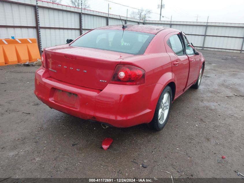 2013 Dodge Avenger Sxt VIN: 1C3CDZCG8DN525027 Lot: 41172691