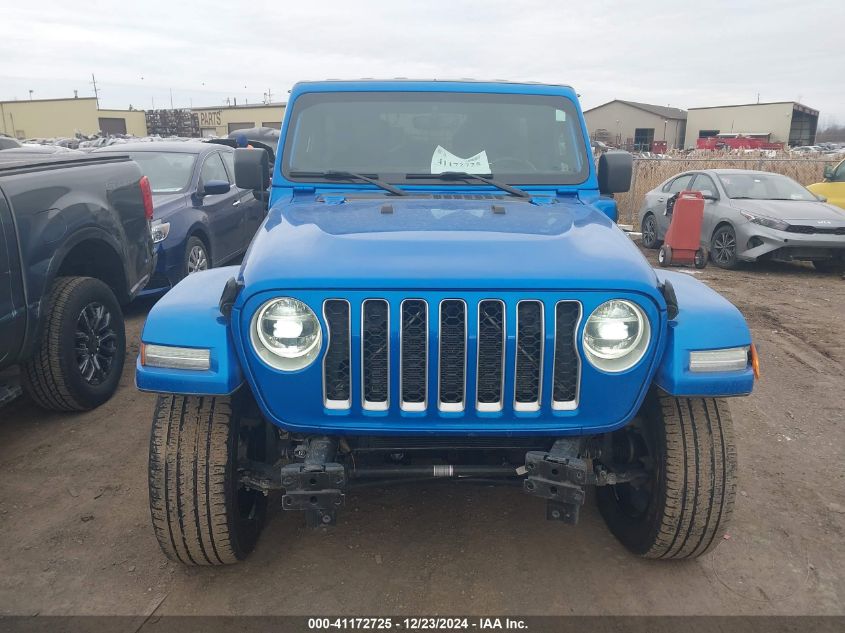 2021 Jeep Wrangler 4Xe Unlimited Sahara 4X4 VIN: 1C4JJXP67MW787309 Lot: 41172725