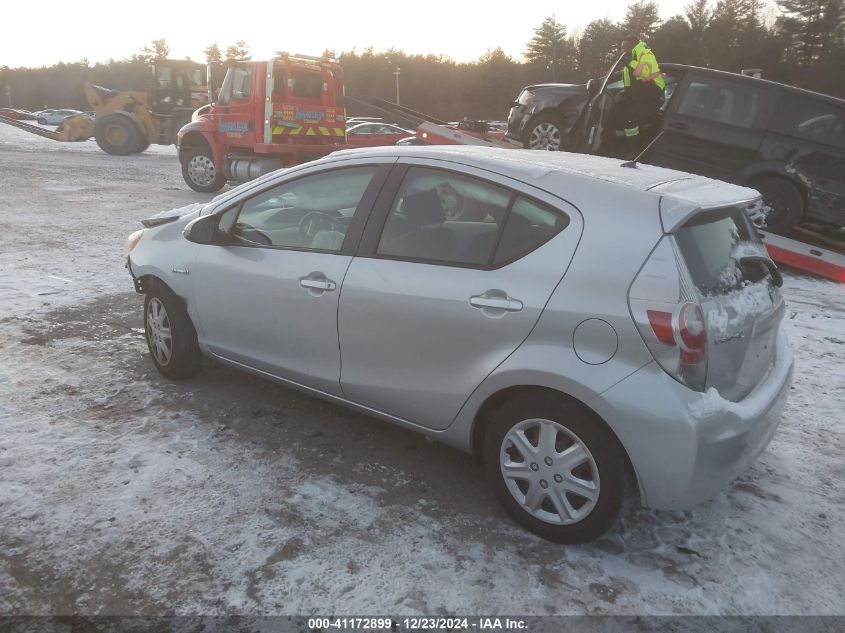 2013 Toyota Prius C Two VIN: JTDKDTB36D1044459 Lot: 41172899