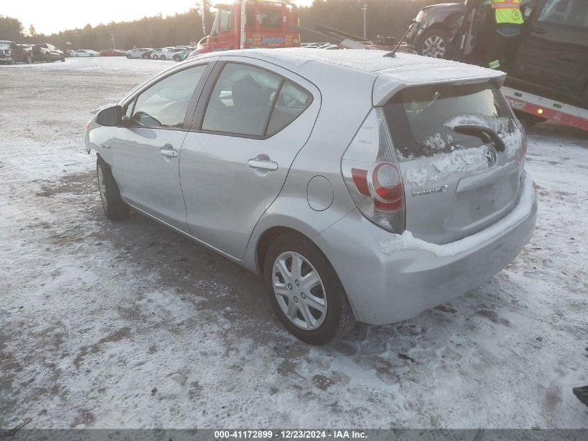 2013 Toyota Prius C Two VIN: JTDKDTB36D1044459 Lot: 41172899