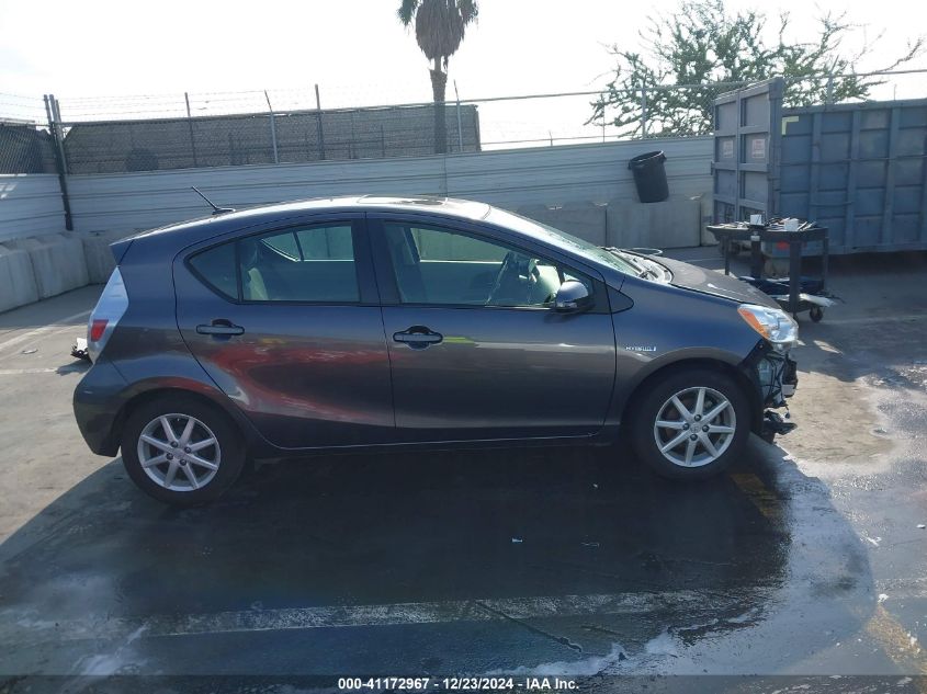 2014 Toyota Prius C Three VIN: JTDKDTB33E1076576 Lot: 41172967