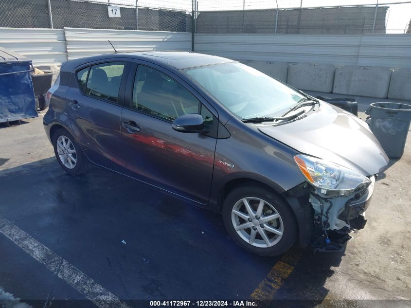 2014 Toyota Prius C Three VIN: JTDKDTB33E1076576 Lot: 41172967