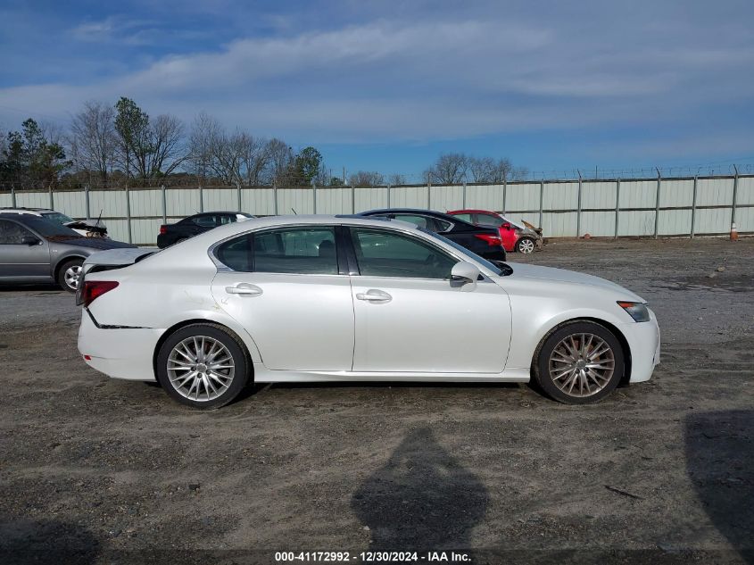 2013 Lexus Gs VIN: JTHBE1BL9D5008774 Lot: 41172992