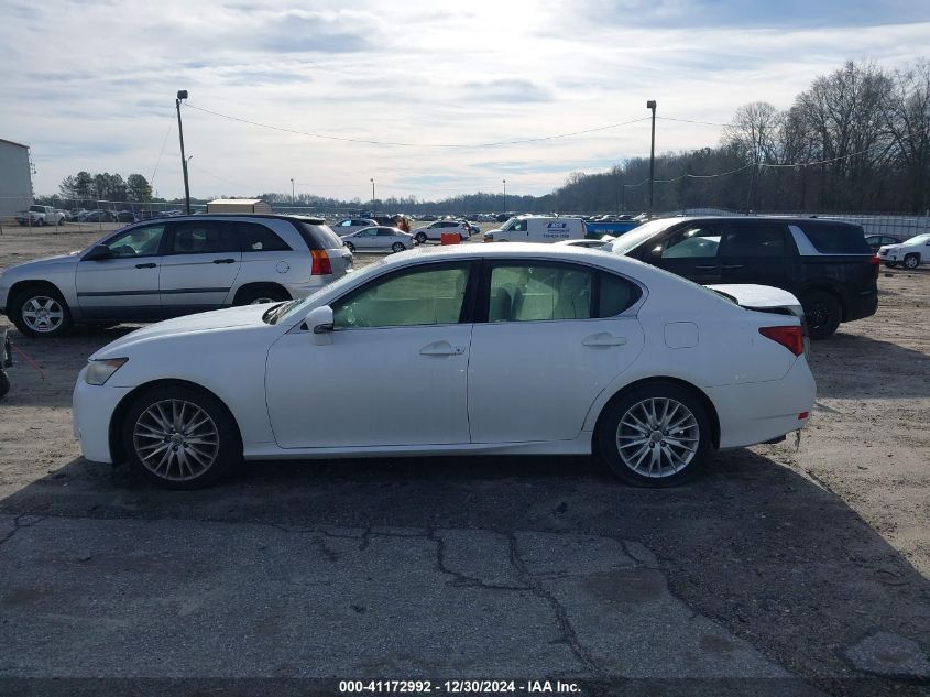 2013 Lexus Gs VIN: JTHBE1BL9D5008774 Lot: 41172992