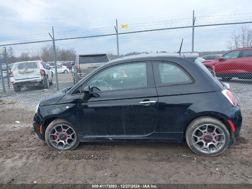 2015 Fiat 500 Sport VIN: 3C3CFFBRXFT550168 Lot: 41173083