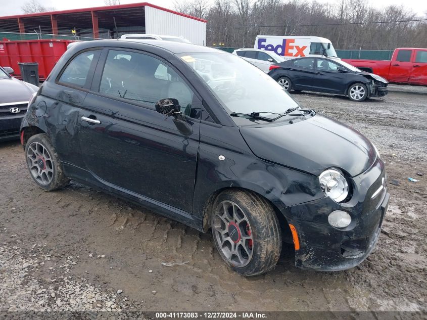 2015 Fiat 500 Sport VIN: 3C3CFFBRXFT550168 Lot: 41173083