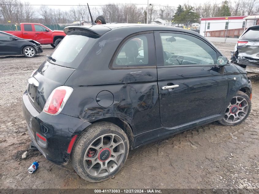 2015 Fiat 500 Sport VIN: 3C3CFFBRXFT550168 Lot: 41173083