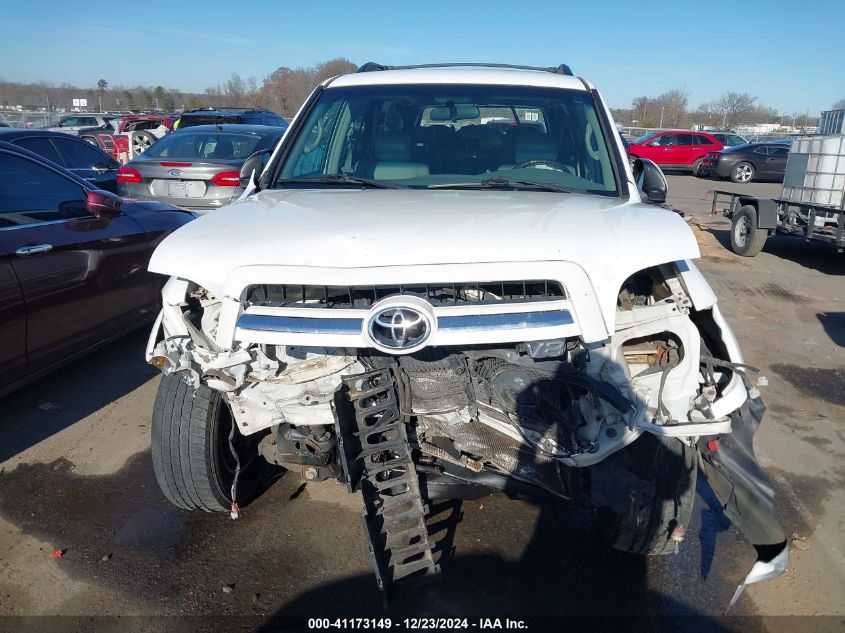 2005 Toyota Sequoia Sr5 V8 VIN: 5TDZT34A85S255793 Lot: 41173149