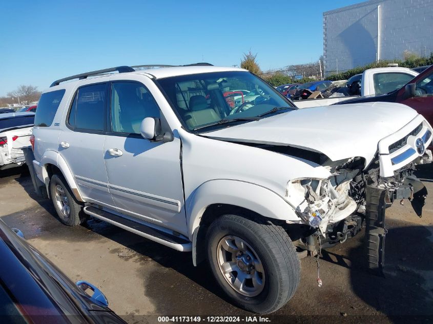 2005 Toyota Sequoia Sr5 V8 VIN: 5TDZT34A85S255793 Lot: 41173149