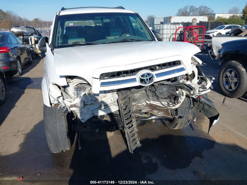 2005 Toyota Sequoia Sr5 V8 VIN: 5TDZT34A85S255793 Lot: 41173149