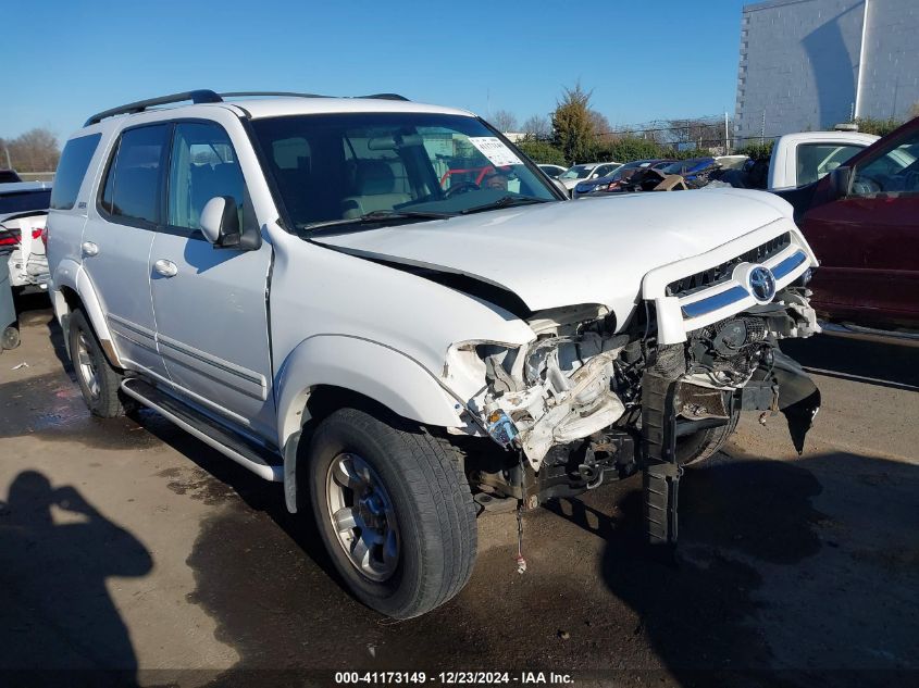 2005 Toyota Sequoia Sr5 V8 VIN: 5TDZT34A85S255793 Lot: 41173149