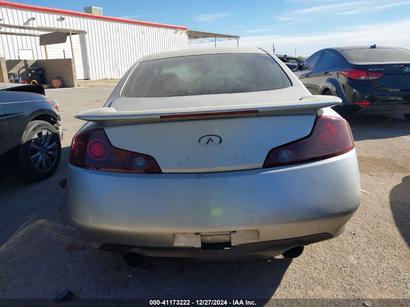 2003 Infiniti G35 Base W/6 Speed Manual VIN: JNKCV54E13M209499 Lot: 41173222