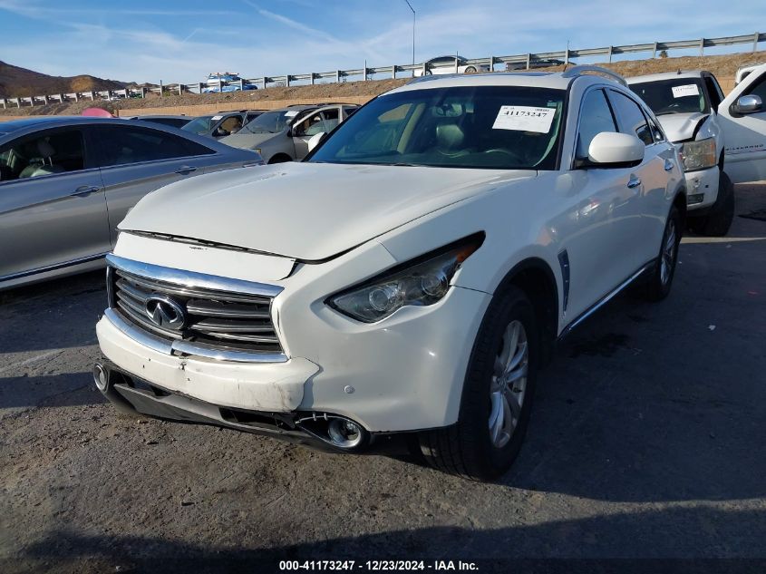 2014 Infiniti Qx70 VIN: JN8CS1MW3EM413384 Lot: 41173247