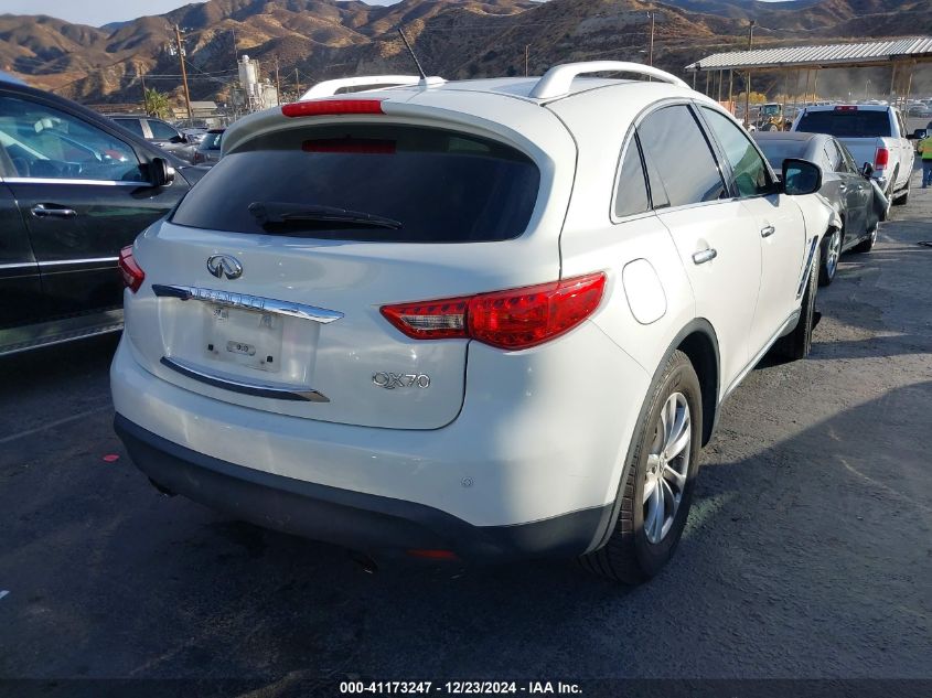 2014 Infiniti Qx70 VIN: JN8CS1MW3EM413384 Lot: 41173247