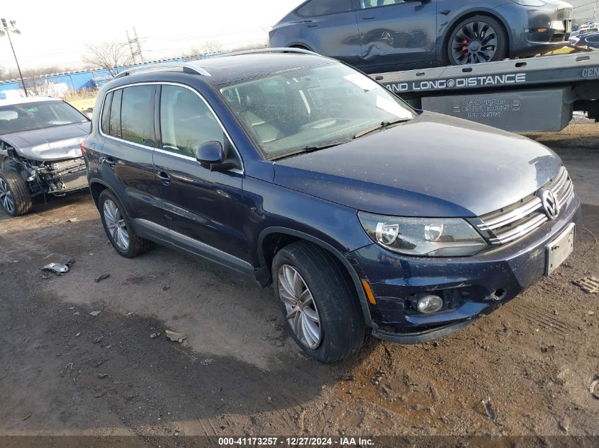 2012 Volkswagen Tiguan Se VIN: WVGBV7AX9CW559834 Lot: 41173257