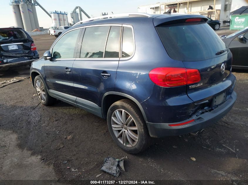 2012 Volkswagen Tiguan Se VIN: WVGBV7AX9CW559834 Lot: 41173257