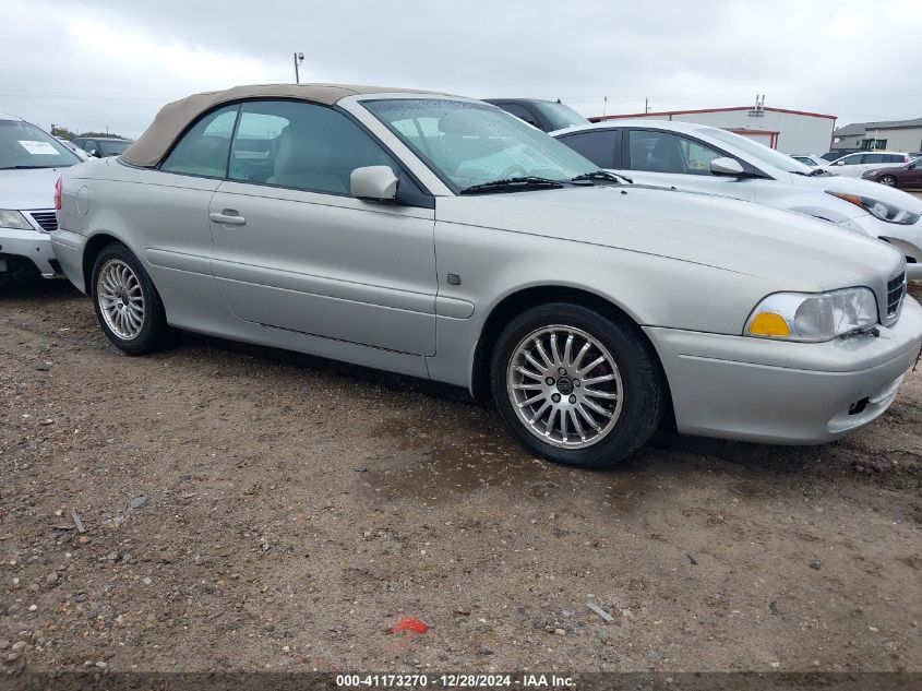 2003 Volvo C70 Lt VIN: YV1NC63D23J036943 Lot: 41173270