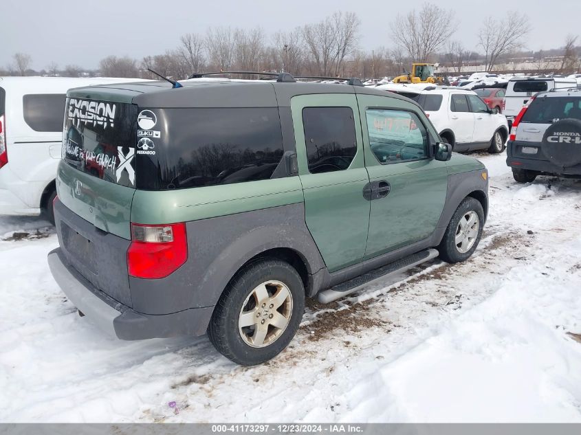 2004 Honda Element Ex VIN: 5J6YH28644L003059 Lot: 41173297