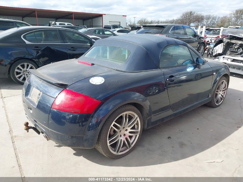 2003 Audi Tt 1.8L VIN: TRUUT28N031000993 Lot: 41173342