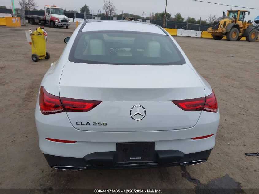 2020 Mercedes-Benz Cla 250 VIN: W1K5J4GB1LN123823 Lot: 41173435