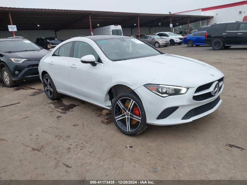 2020 Mercedes-Benz Cla 250 VIN: W1K5J4GB1LN123823 Lot: 41173435