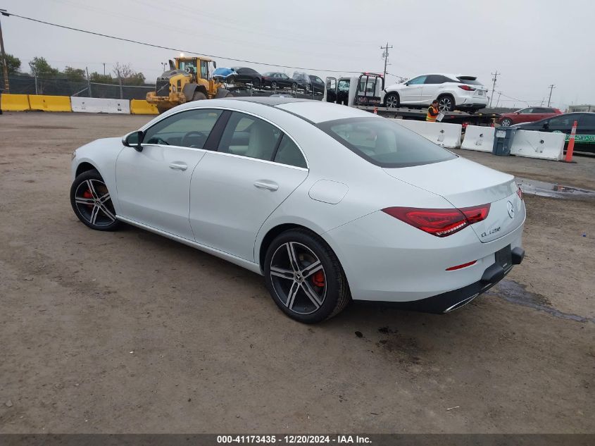 2020 Mercedes-Benz Cla 250 VIN: W1K5J4GB1LN123823 Lot: 41173435