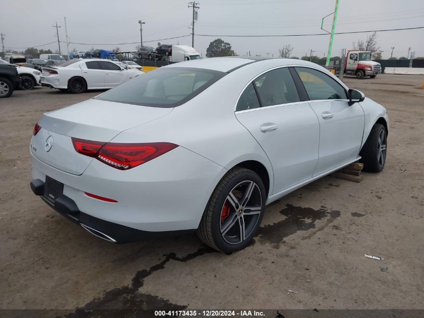 2020 Mercedes-Benz Cla 250 VIN: W1K5J4GB1LN123823 Lot: 41173435