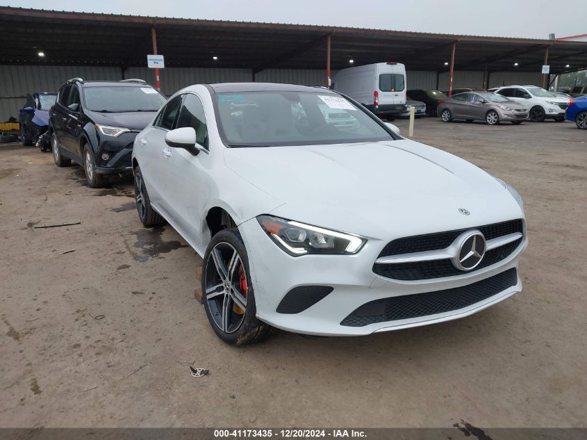 2020 Mercedes-Benz Cla 250 VIN: W1K5J4GB1LN123823 Lot: 41173435