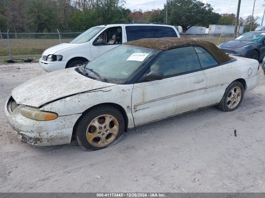 2000 Chrysler Sebring Jxi VIN: 3C3EL55H9YT241406 Lot: 41173445