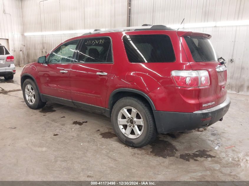 2012 GMC Acadia Sle VIN: 1GKKVPED4CJ206178 Lot: 41173498