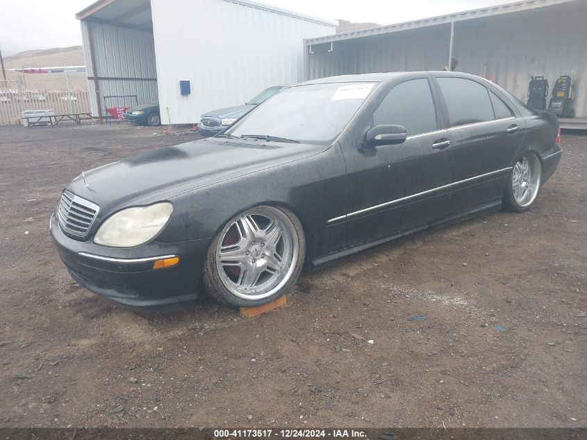 2001 Mercedes-Benz S 500 VIN: WDBNG75J71A203330 Lot: 41173517