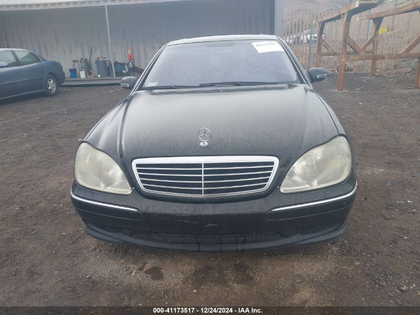 2001 Mercedes-Benz S 500 VIN: WDBNG75J71A203330 Lot: 41173517