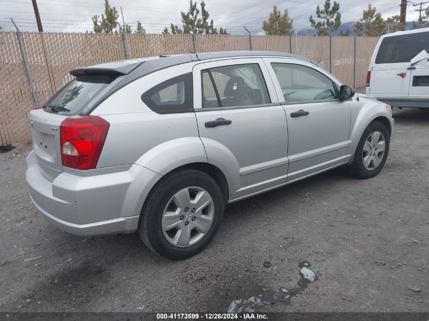 2007 Dodge Caliber Sxt VIN: 1B3HB48B87D108803 Lot: 41173599