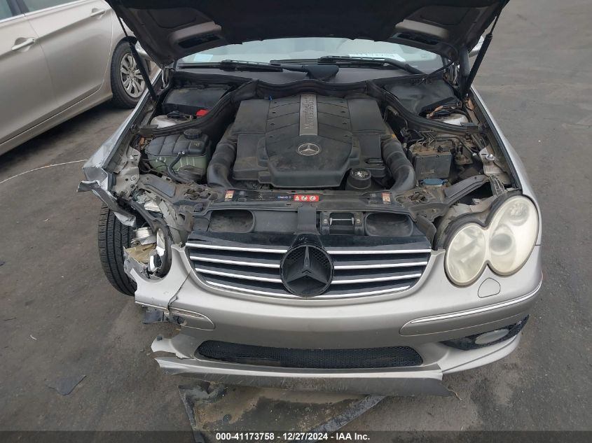 2005 Mercedes-Benz Clk 500 VIN: WDBTK75GX5T045909 Lot: 41173758