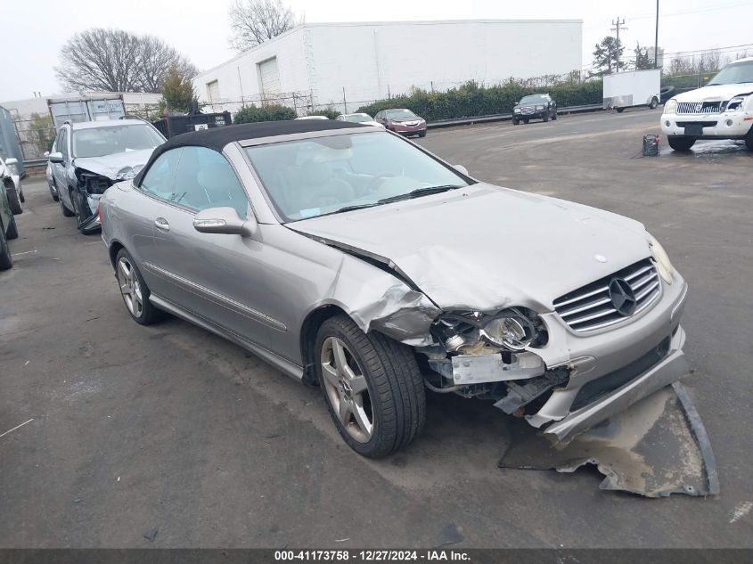 2005 Mercedes-Benz Clk 500 VIN: WDBTK75GX5T045909 Lot: 41173758