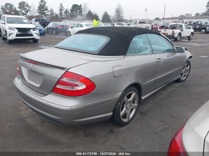 2005 Mercedes-Benz Clk 500 VIN: WDBTK75GX5T045909 Lot: 41173758