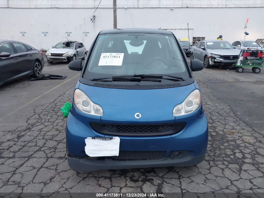 2009 Smart Fortwo Brabus/Passion/Pure VIN: WMEEJ31X49K231387 Lot: 41173811