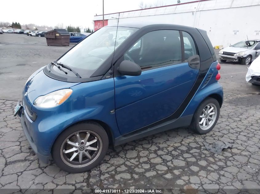 2009 Smart Fortwo Brabus/Passion/Pure VIN: WMEEJ31X49K231387 Lot: 41173811