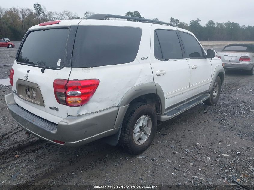 2004 Toyota Sequoia Sr5 V8 VIN: 5TDZT34A24S224344 Lot: 41173920