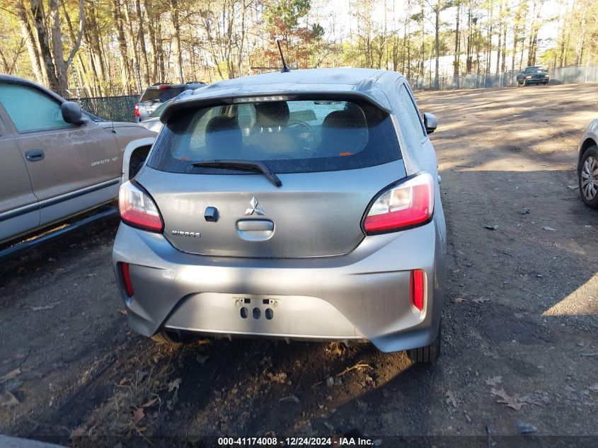 2022 Mitsubishi Mirage Es/Le VIN: ML32AUHJ9NH003324 Lot: 41174008