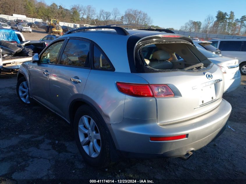 2004 Infiniti Fx35 VIN: JNRAS08W34X215716 Lot: 41174014